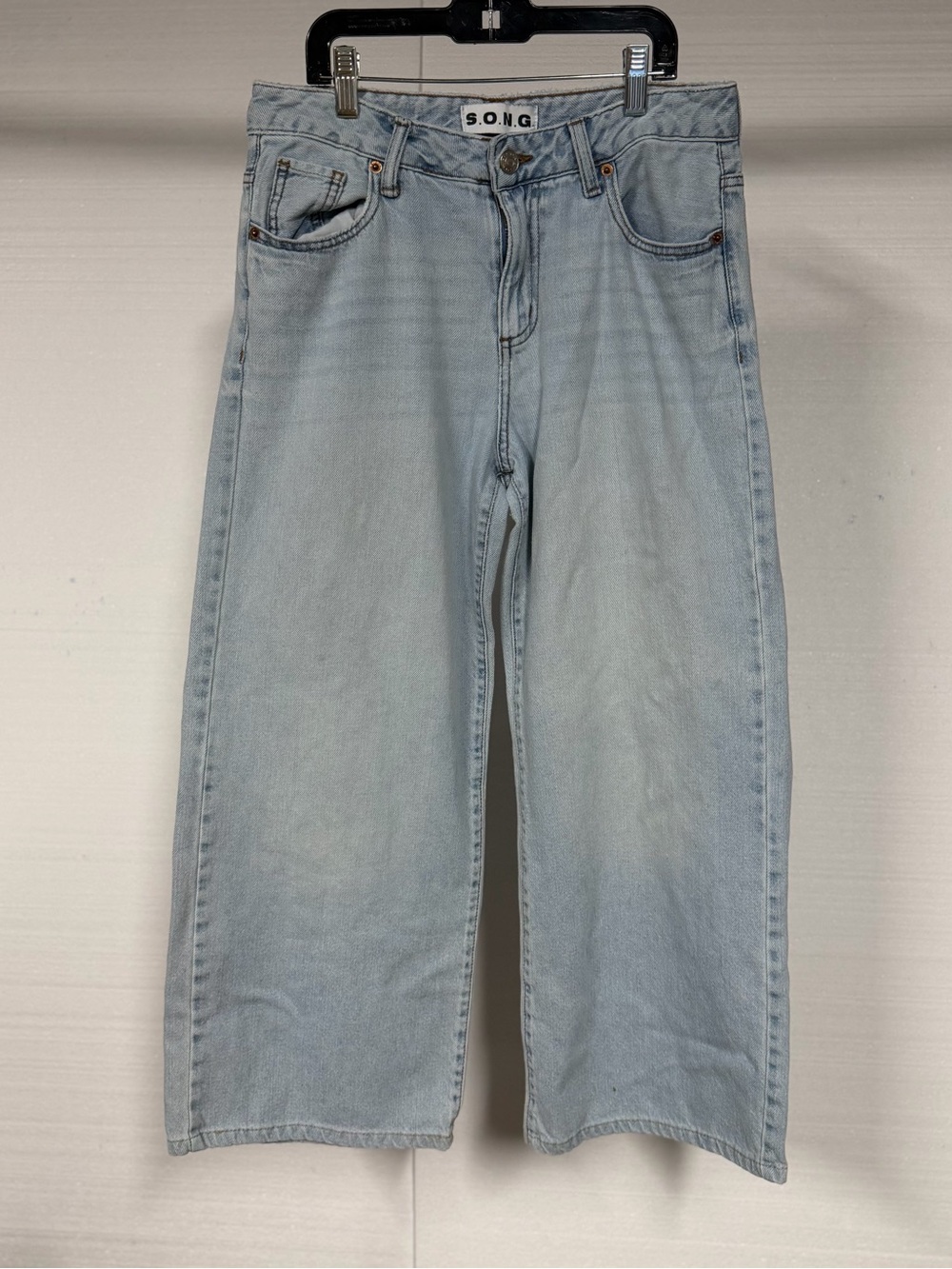SONG Light Blue womens Straight-Leg Jeans